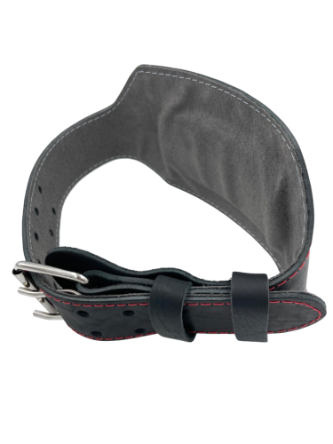 Пояс атлетический 6/15 см, 2 слоя (кожа, микрофибра) фото 2