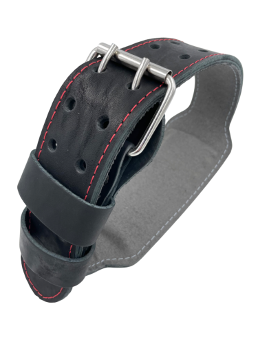 Пояс атлетический 6/10 см, 3 слоя (кожа, микрофибра) фото 5