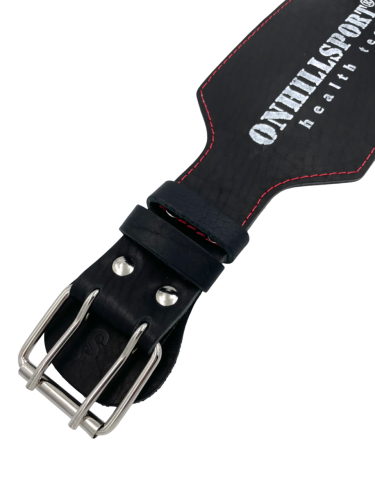 Пояс атлетический 6/15 см, 2 слоя (кожа, микрофибра) фото 6