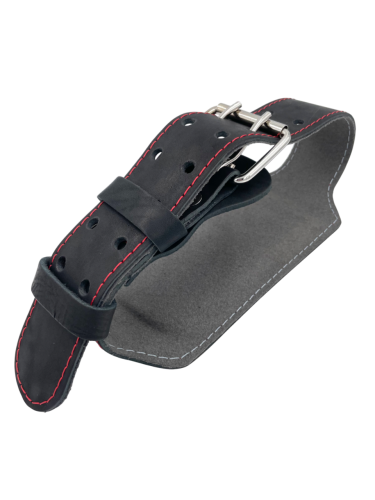 Пояс атлетический 6/12 см, 2 слоя (кожа, микрофибра) фото 5