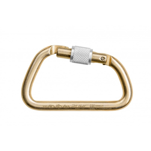 Карабин для альпинизма, увелич. трапеция, 50 кН, 1 шт. фото 4