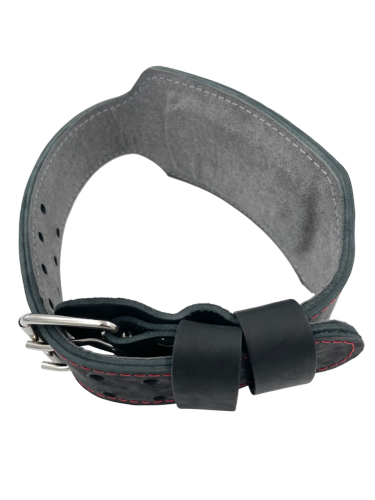 Пояс атлетический 6/12 см, 3 слоя (кожа, микрофибра) фото 2