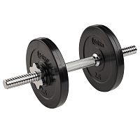 Гантель разборная обрезиненная 6.6 кг (диски по 2.5 кг) Гантель разборная обрезиненная 6.6 кг (диски по 2.5 кг)