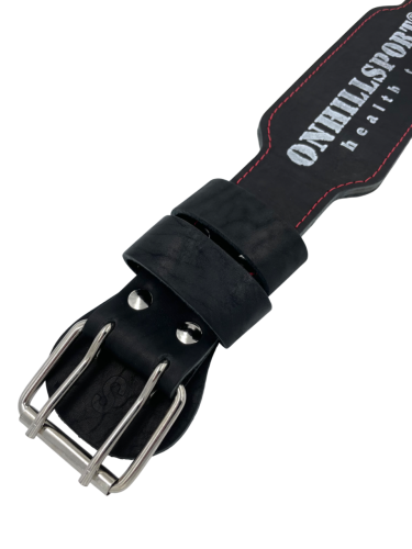 Пояс атлетический 6/10 см, 3 слоя (кожа, микрофибра) фото 6