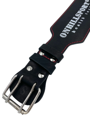 Пояс атлетический 6/12 см, 2 слоя (кожа, микрофибра) фото 6