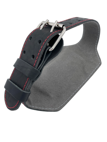 Пояс атлетический 6/15 см, 2 слоя (кожа, микрофибра) фото 5