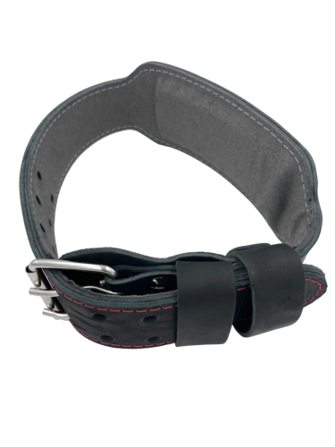 Пояс атлетический 6/10 см, 3 слоя (кожа, микрофибра) фото 2